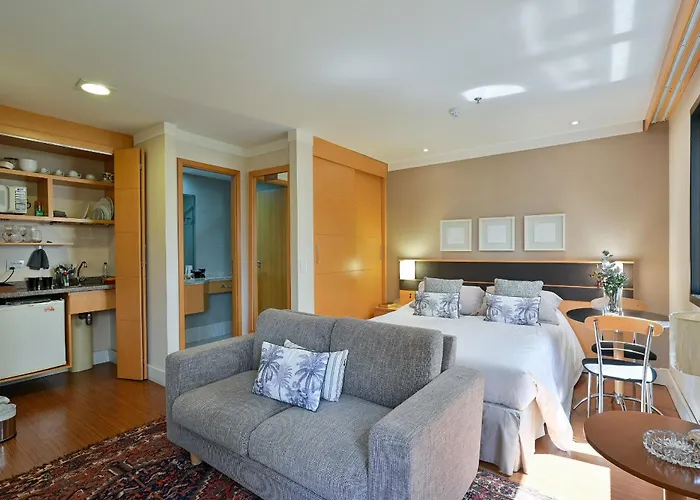 Flat Com Duas Suites Em Hotel Nos Jardins!